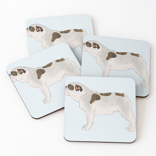 Item preview, British Bulldog - Pied Brindle designed and sold by Pawsome-Doodles.