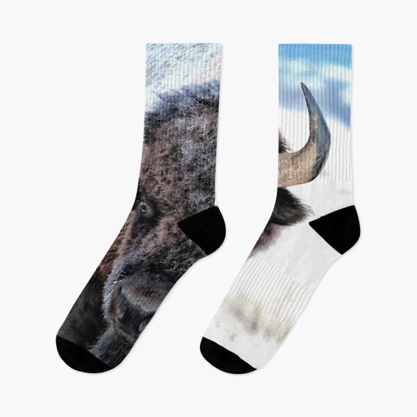 Item preview, Majestic Winter Bison - Nature Resilient Giant designed and sold by Rocky Mountain Artistry.