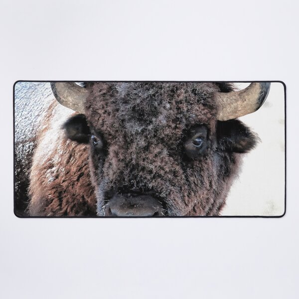 Item preview, Majestic Winter Bison - Nature Resilient Giant designed and sold by Rocky Mountain Artistry.