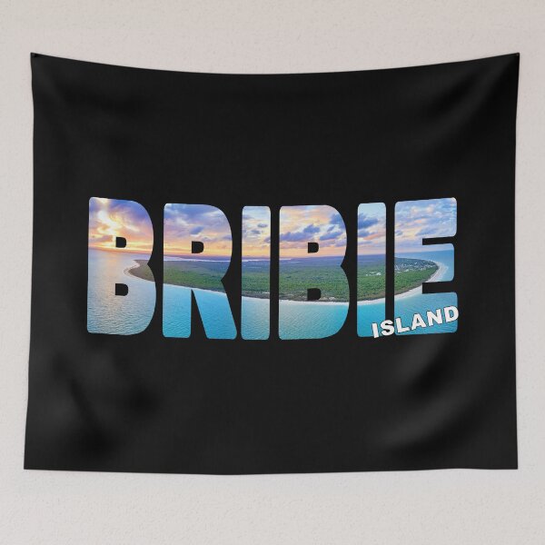 Item preview, BRIBIE ISLAND - Aerial on a beautiful Sunset Skirmish Point designed and sold by Adam Gormley.