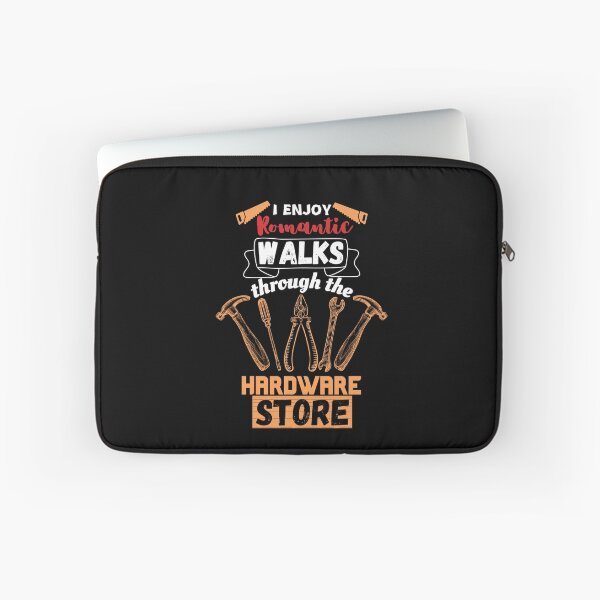 Item preview, I Enjoy Long Romantic Walks Through The Hardware Store, Woodworker, Funny Carpenter Gift, Handyman designed and sold by Dabbing Turtle Designs.
