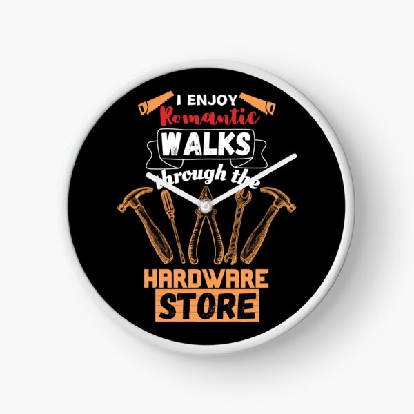 Item preview, I Enjoy Long Romantic Walks Through The Hardware Store, Woodworker, Funny Carpenter Gift, Handyman designed and sold by Dabbing Turtle Designs.