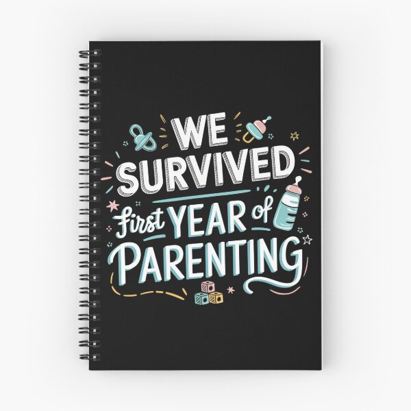 Item preview, We Survived First Year of Parenting designed and sold by MagicWander.