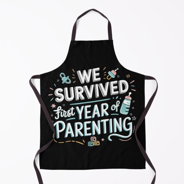 Item preview, We Survived First Year of Parenting designed and sold by MagicWander.
