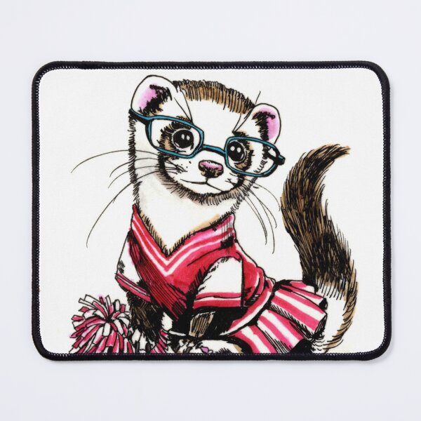 Item preview, Hesitant Cheerleader designed and sold by Scribbles & Doodles by Jinx.