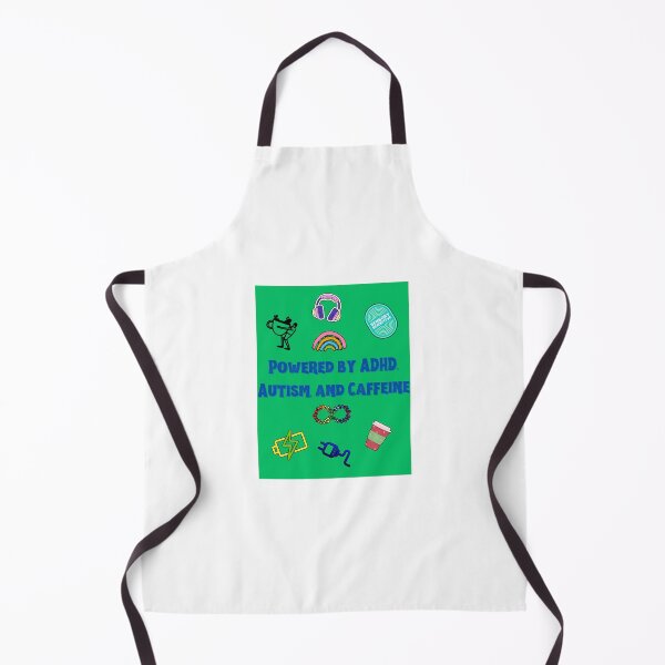 Item preview, Powered by ADHD, Autism and Caffeine designed and sold by TheNeuroVerse.