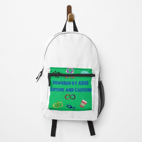 Item preview, Powered by ADHD, Autism and Caffeine designed and sold by TheNeuroVerse.
