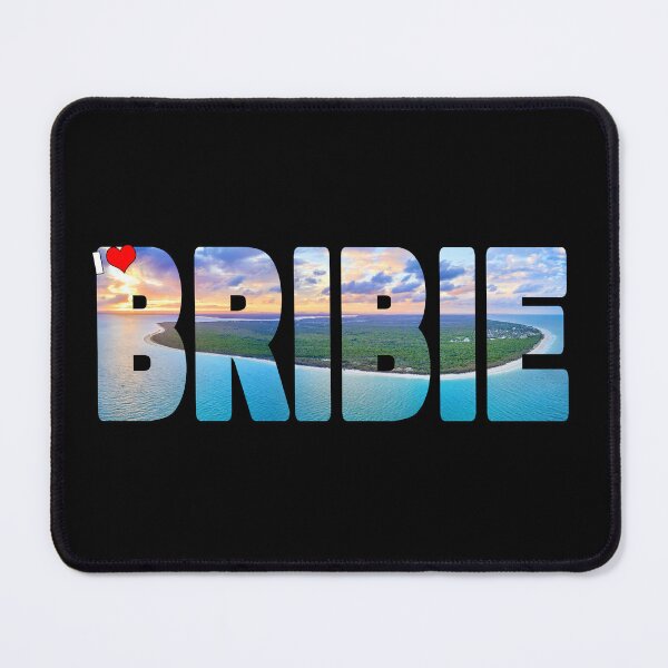 Item preview, I Love BRIBIE - Aerial on a beautiful Sunset Skirmish Point designed and sold by Adam Gormley.