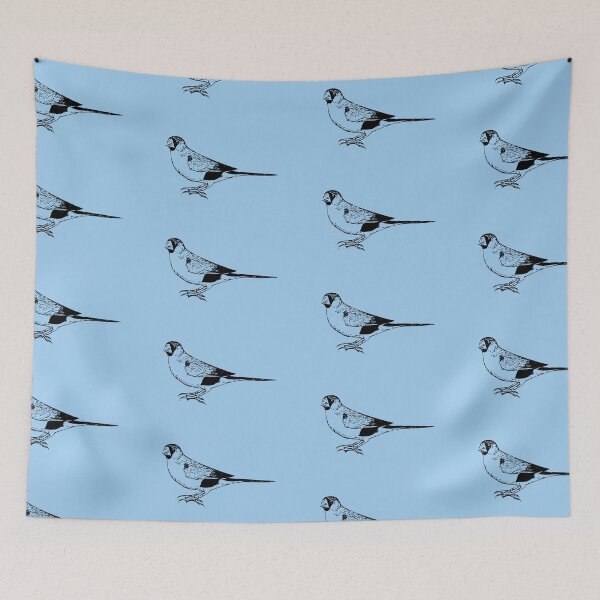 Item preview, Masked Finch Black Design  designed and sold by designsasstultd.