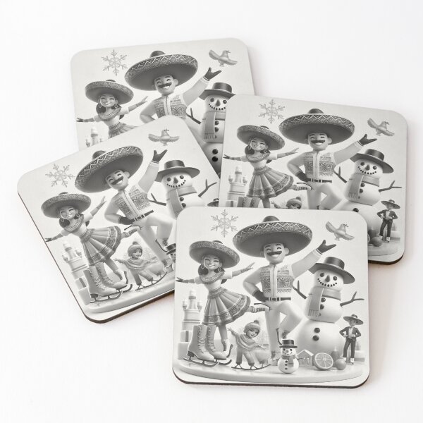 Item preview, Snowman Fiesta: A Mexican Winter Wonderland designed and sold by choder61.