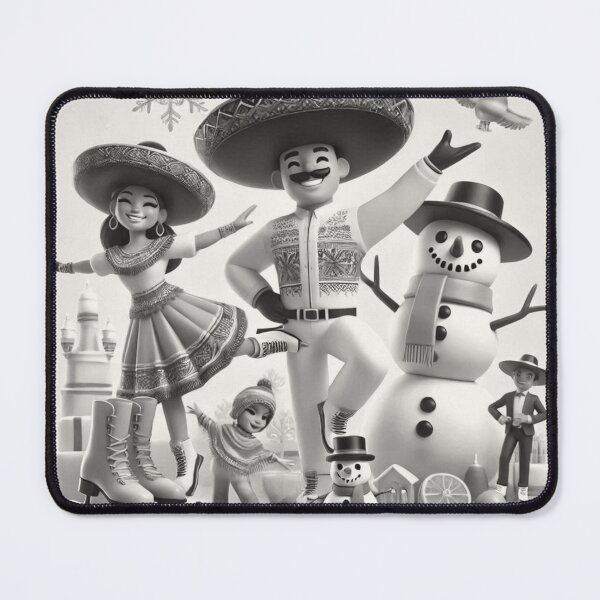 Item preview, Snowman Fiesta: A Mexican Winter Wonderland designed and sold by choder61.