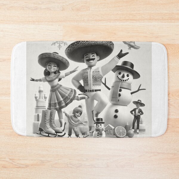 Item preview, Snowman Fiesta: A Mexican Winter Wonderland designed and sold by choder61.