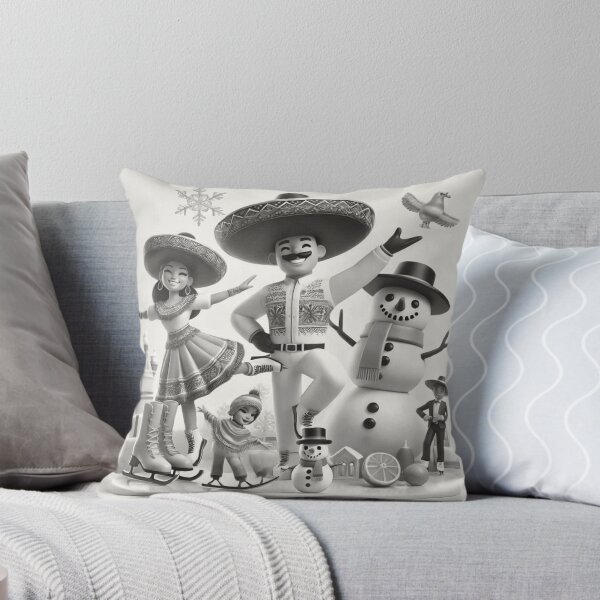 Item preview, Snowman Fiesta: A Mexican Winter Wonderland designed and sold by choder61.