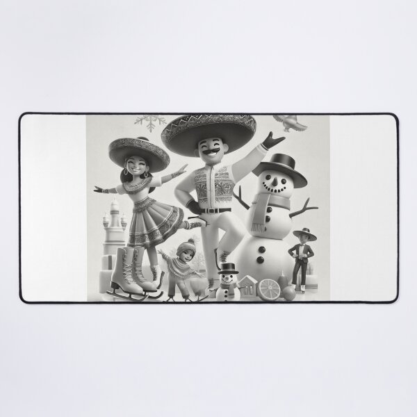 Item preview, Snowman Fiesta: A Mexican Winter Wonderland designed and sold by choder61.