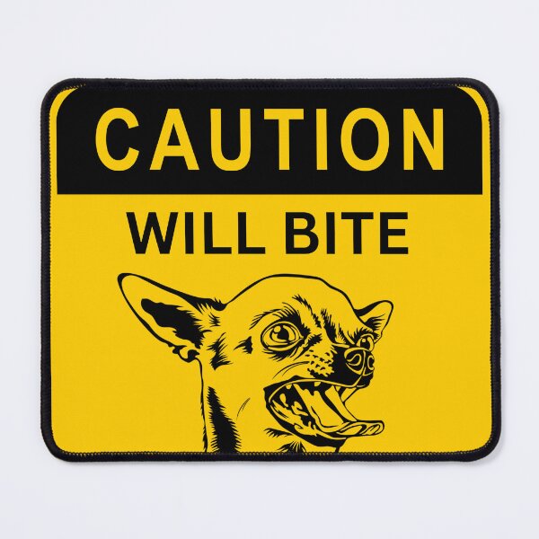 Item preview, Caution! Will Bite  designed and sold by introVETed.