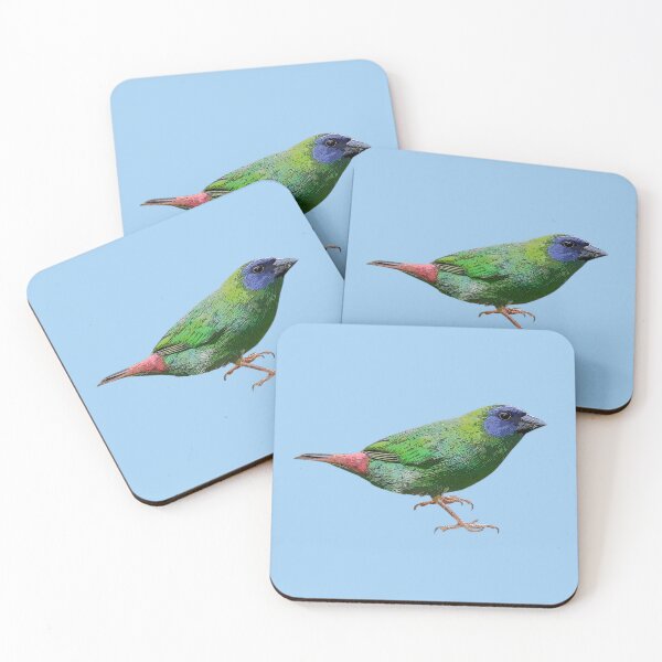 Item preview, Blue-faced Parrot-Finch Color Design  designed and sold by designsasstultd.