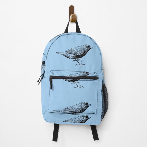 Item preview, Blue-faced Parrot-Finch Black Design designed and sold by designsasstultd.