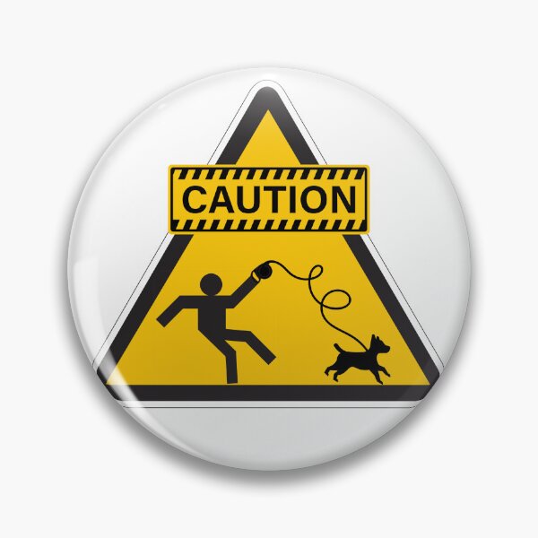 Item preview, Caution: Retractable Leash  designed and sold by introVETed.