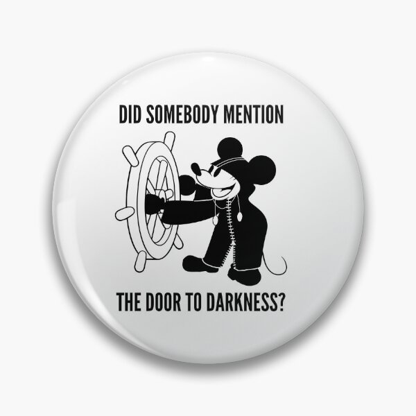 Item preview, Steamboat Willie The Door to Darkness designed and sold by SamInAJam.