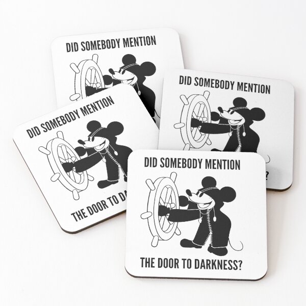 Item preview, Steamboat Willie The Door to Darkness designed and sold by SamInAJam.
