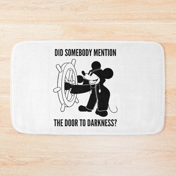 Item preview, Steamboat Willie The Door to Darkness designed and sold by SamInAJam.