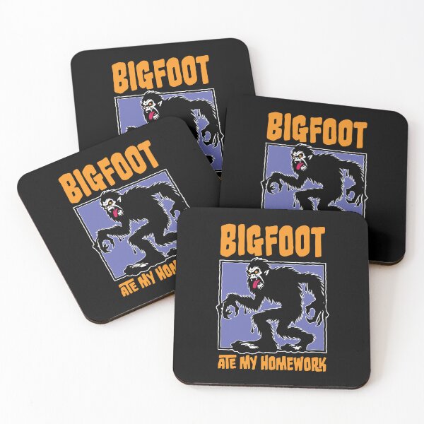 Item preview, Bigfoot Ate My Homework Funny Student designed and sold by Guerrilla-Dx.