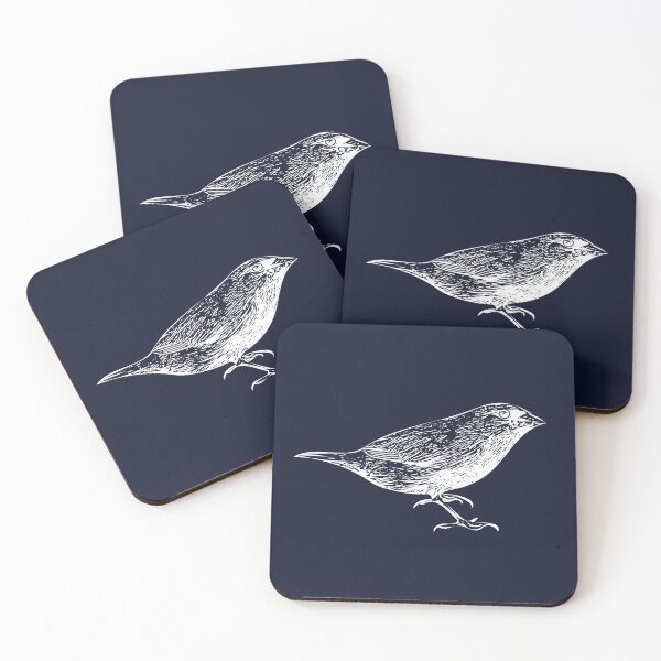 Item preview, Blue-faced Parrot-Finch White Design  designed and sold by designsasstultd.