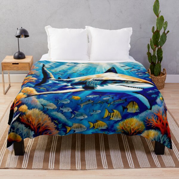 Item preview, Sharks, Jaws and corals #2 designed and sold by Helios Be. Lavsh.