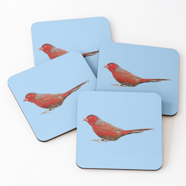 Item preview, Crimson Finch Color Design  designed and sold by designsasstultd.