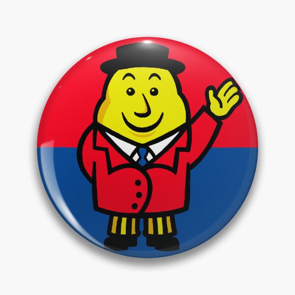 Item preview, Mr Tayto Man waving - Blue Red designed and sold by FunnehGacha.