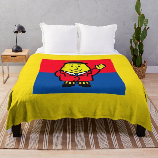 Item preview, Mr Tayto Man waving - Blue Red designed and sold by FunnehGacha.