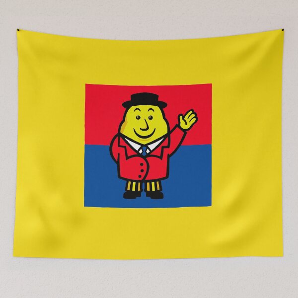 Item preview, Mr Tayto Man waving - Blue Red designed and sold by FunnehGacha.