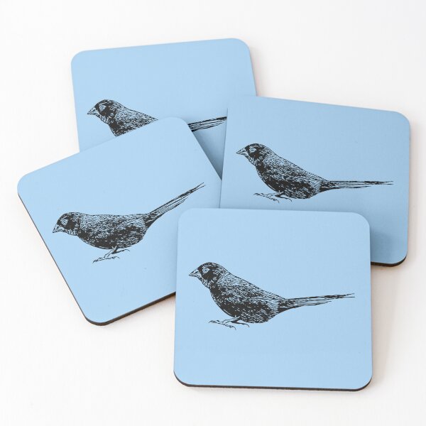 Item preview, Crimson Finch Black Design  designed and sold by designsasstultd.