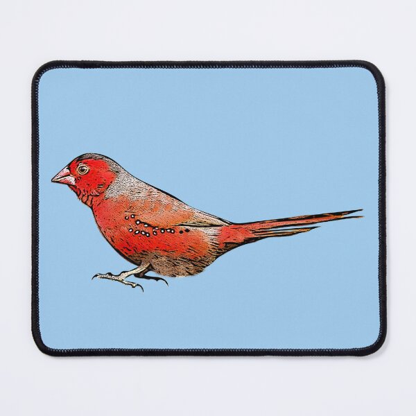 Item preview, Crimson Finch Black Alternate Design designed and sold by designsasstultd.