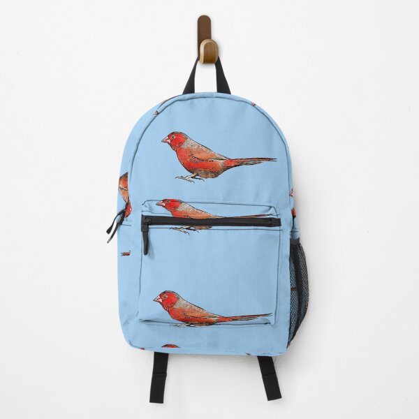 Item preview, Crimson Finch Black Alternate Design designed and sold by designsasstultd.