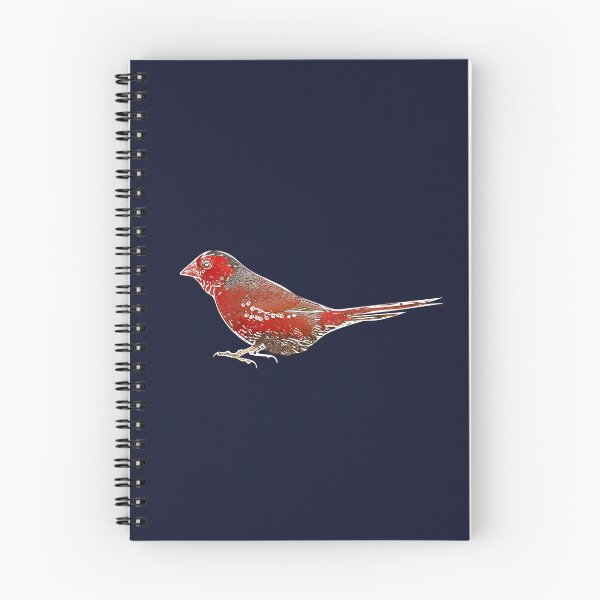 Item preview, Crimson Finch White Alternate Design  designed and sold by designsasstultd.