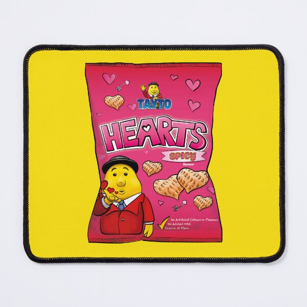 Item preview, Tayto Hearts - Spicy designed and sold by FunnehGacha.
