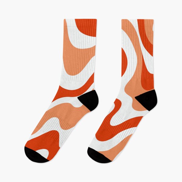 Artikelvorschau, Retro Fluid Swirls: Minimalist Abstract Waves Design entworfen und verkauft von Timegraf.