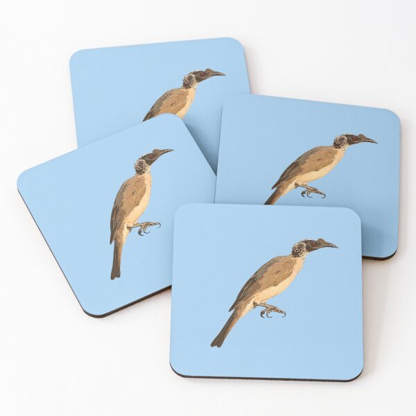 Item preview, Silver-crowned Friarbird Color Design  designed and sold by designsasstultd.