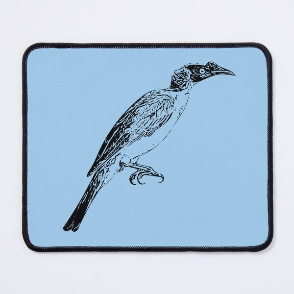 Item preview, Silver-crowned Friarbird Black Design designed and sold by designsasstultd.