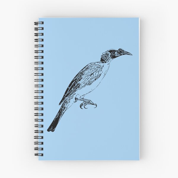 Item preview, Silver-crowned Friarbird Black Design  designed and sold by designsasstultd.