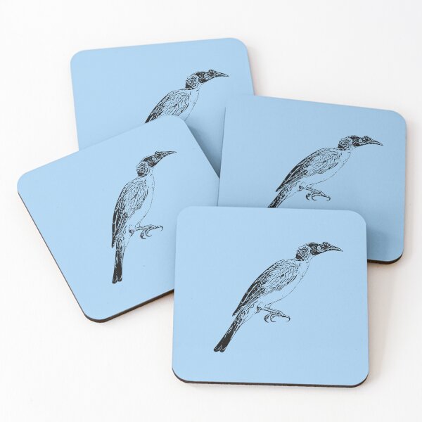 Item preview, Silver-crowned Friarbird Black Design  designed and sold by designsasstultd.