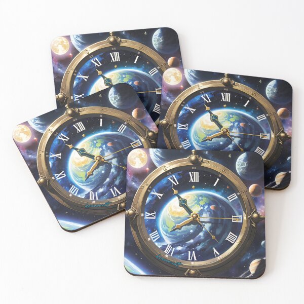 Item preview, Earth Clock designed and sold by DreamistStore.