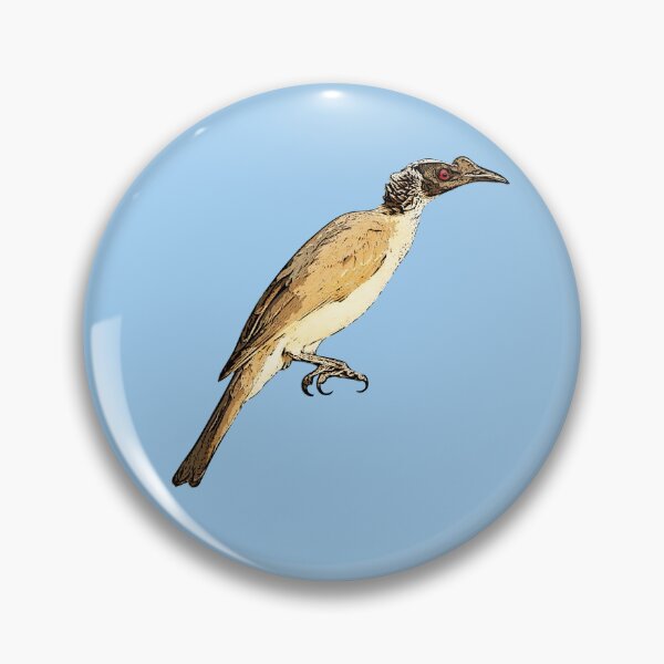 Item preview, Silver-crowned Friarbird Black Alternate Design  designed and sold by designsasstultd.