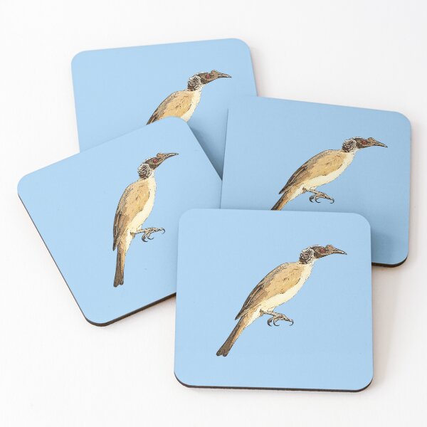 Item preview, Silver-crowned Friarbird Black Alternate Design  designed and sold by designsasstultd.