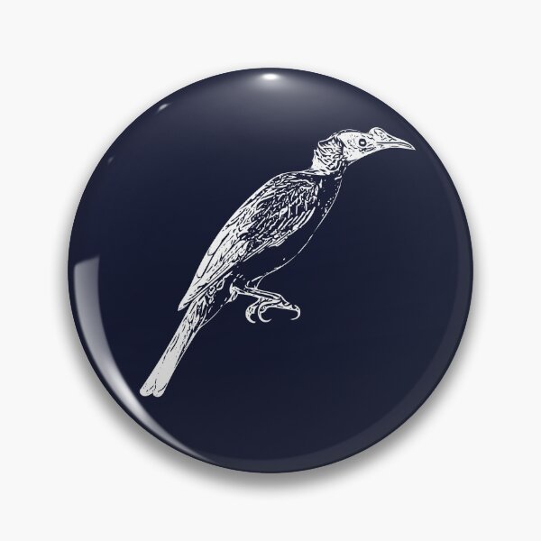 Item preview, Silver-crowned Friarbird White Design  designed and sold by designsasstultd.