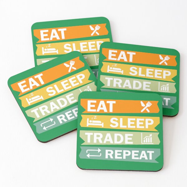 Item preview, Eat Sleep Trade Repeat. Funny Trading Quote. Stock Trader. Share Trading. designed and sold by DesignHouse07.