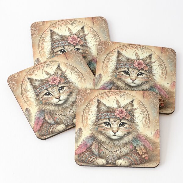 Item preview, Boho Cat Design designed and sold by alw951.