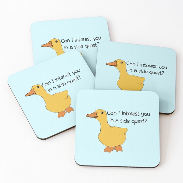 Item preview, Procrastination Duck Side Quest designed and sold by Skull Fern.