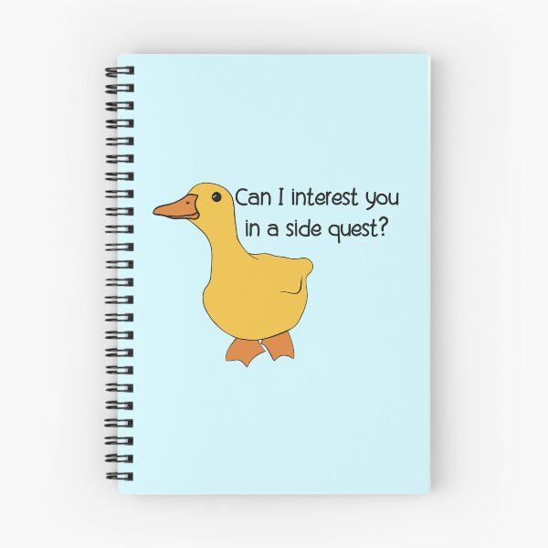 Item preview, Procrastination Duck Side Quest designed and sold by Skull Fern.